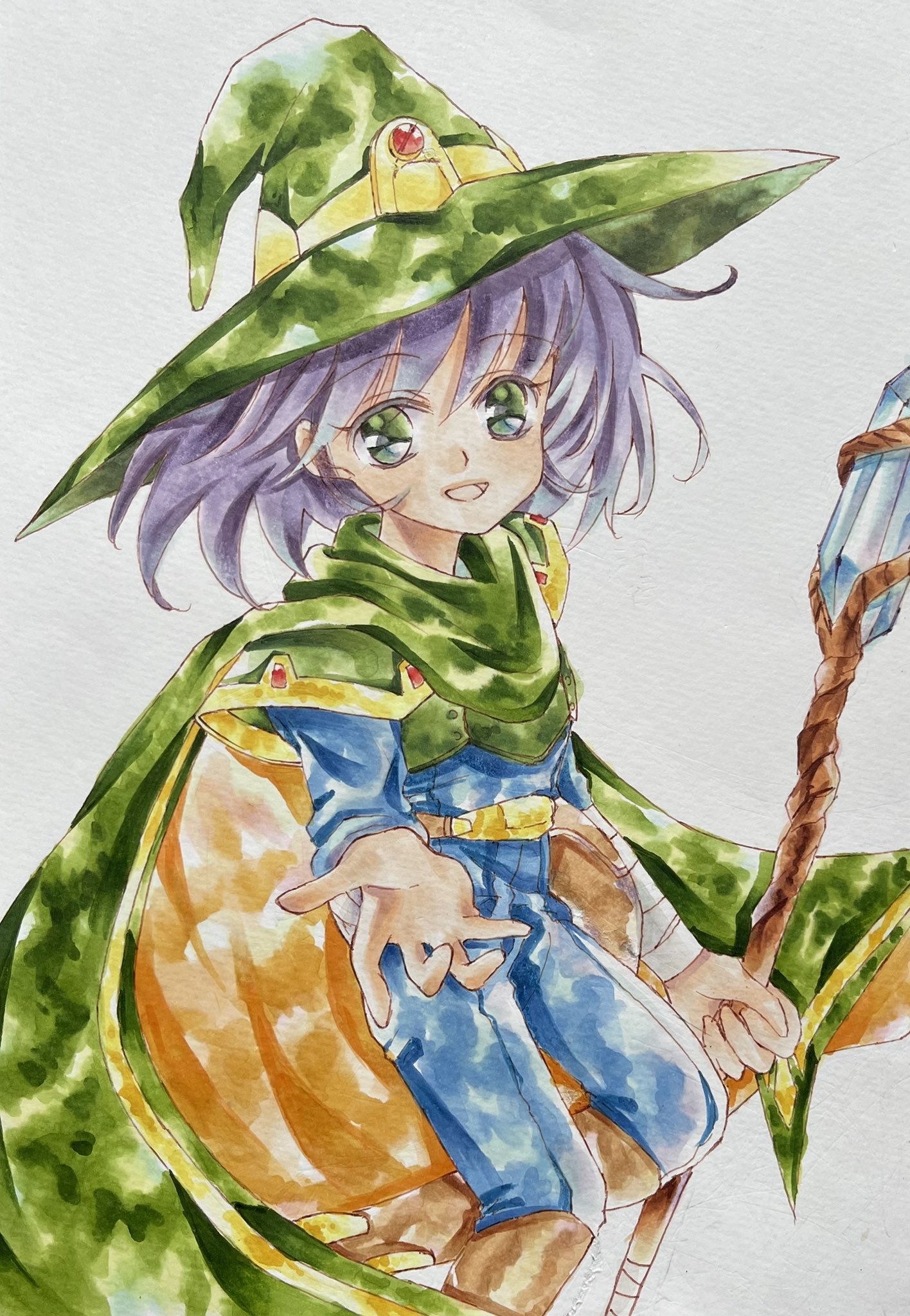 立待月